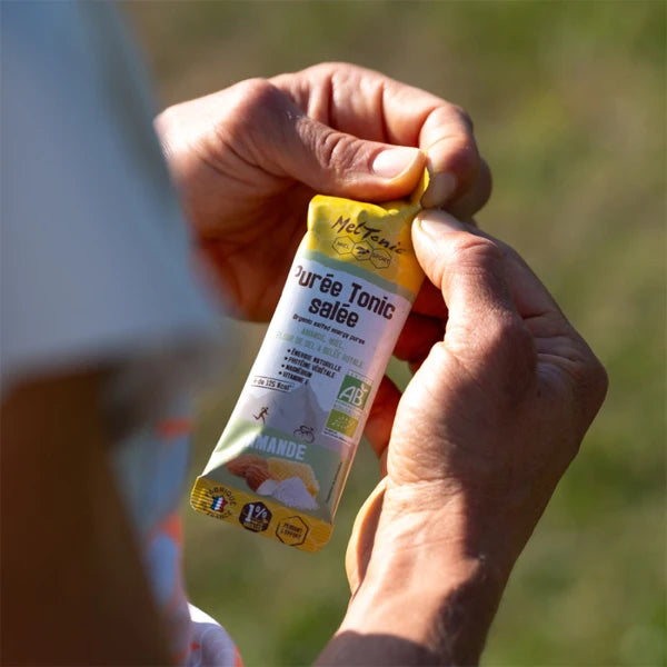 Meltonic Stick Purée Tonic Salée BIO (20g) - Amande, Miel, Fleur de Sel & Gelée Royale