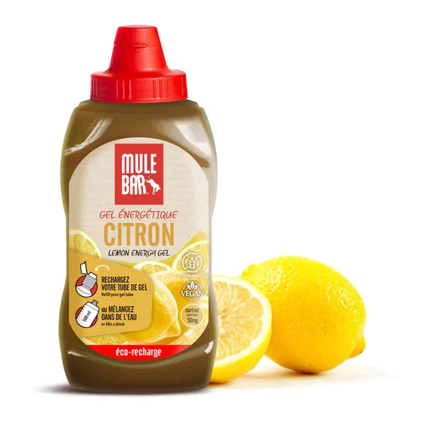 Mulebar Recharge Gel Énergétique (444g) - Lemon Zinger