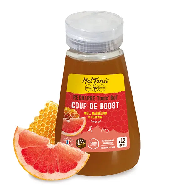 Meltonic Recharge Eco Tonic'Gel Coup de Boost BIO (250g) - Miel, Magnésium & Guarana