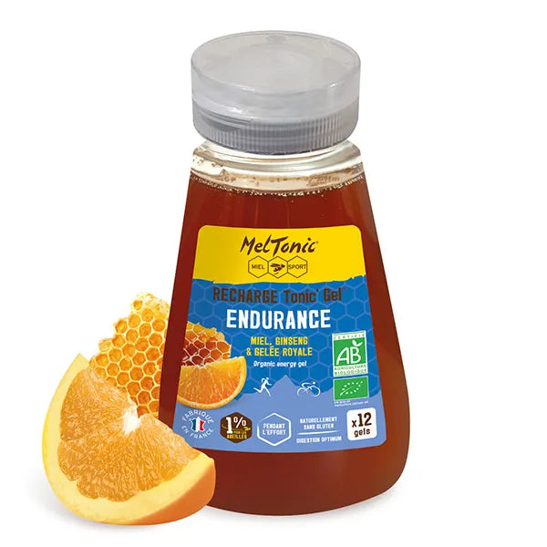 Meltonic Recharge Eco Tonic'Gel Endurance BIO (250g) - Miel, Ginseng & Gelée royale