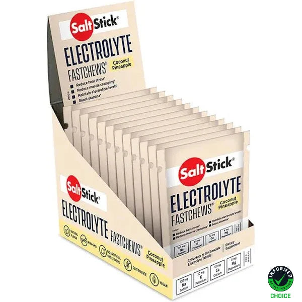 SaltStick FastChews Box (12x10ct) - Goût au choix