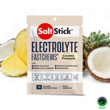 SaltStick FastChews (10 tabletten) - Kokos-ananas