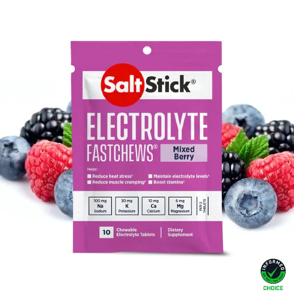 SaltStick FastChews (10 comprimés) - Mixed Berry