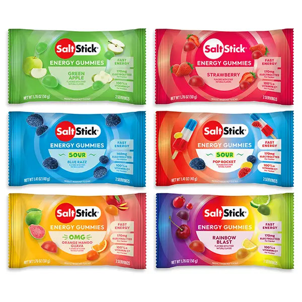 Saltstick Energy Gummies Pack Découverte (6x50g)