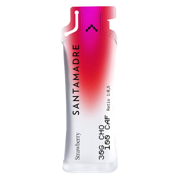 Santa Madre Energy Gel 30CHO 100 CAF (60g) - Strawberry