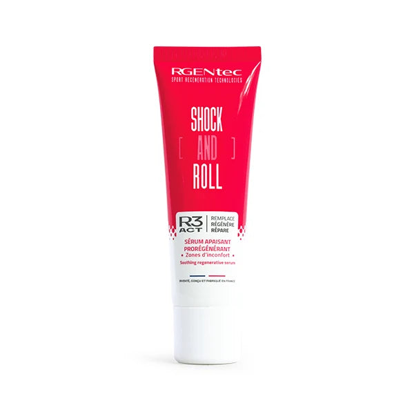 Shock & Roll RGENtech – Sérum roll-on apaisant pour zones sensibles
