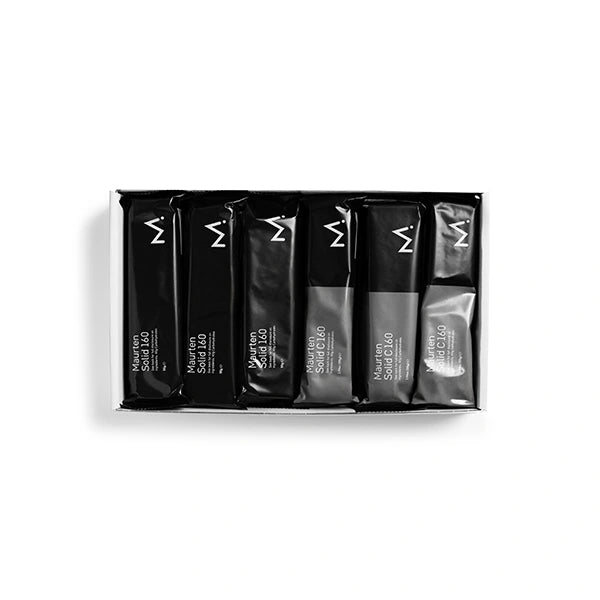 Maurten Solid 160 Box (12x55g) - Goût et Quantité au choix