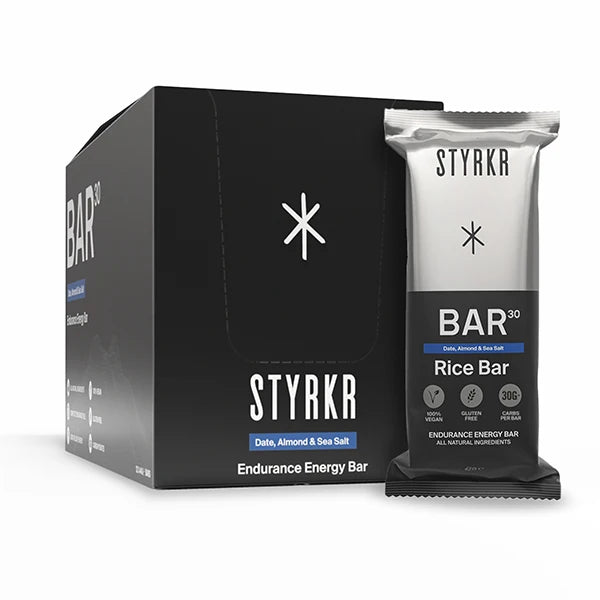 Styrkr BAR30 Energy Bars Box (12 barres) - Goût au choix