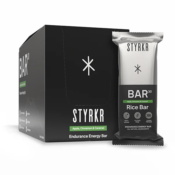 Styrkr BAR30 Energy Bars Box (12 barres) - Goût au choix