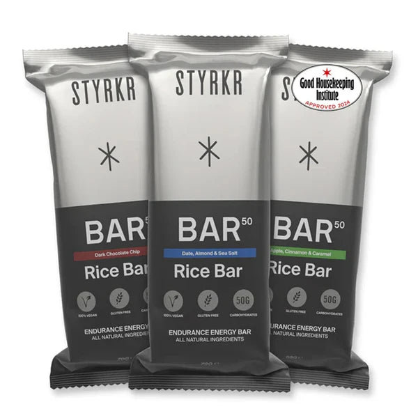 Styrkr BAR50 Energy Bars (12x67g) - Mixed Flavour Pack