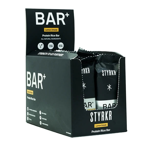 Styrkr BAR+ Recovery Bar Box (12x74g) - Goût au choix