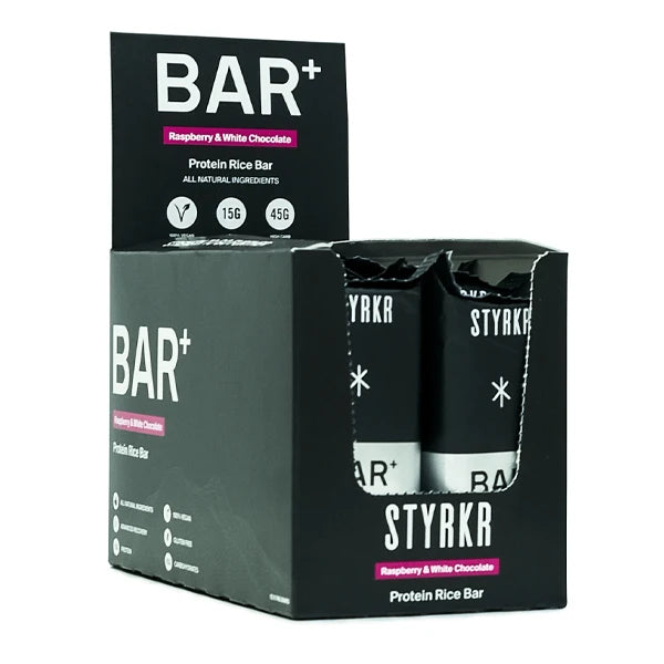 Styrkr BAR+ Recovery Bar Box (12x74g) - Goût au choix
