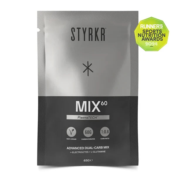 Styrkr MIX60 Dual-Carb Energy Drink Mix (65g) - Neutre