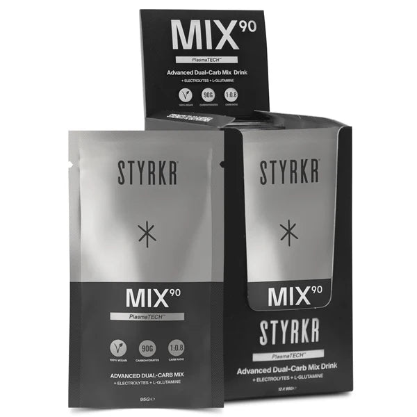 Styrkr MIX90 Energy Drink Mix Box (12x95g) - Goût au choix