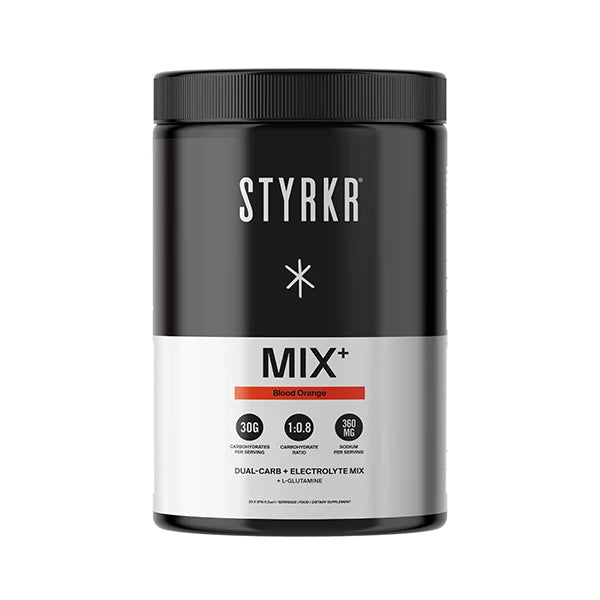 Styrkr MIX+ Dual-Carb & Electrolyte Mix (925g) - Blood Orange