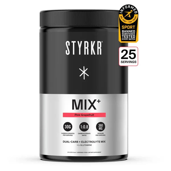 Styrkr MIX+ Dual-Carb & Electrolyte Mix (926g) - Pink Grapefruit