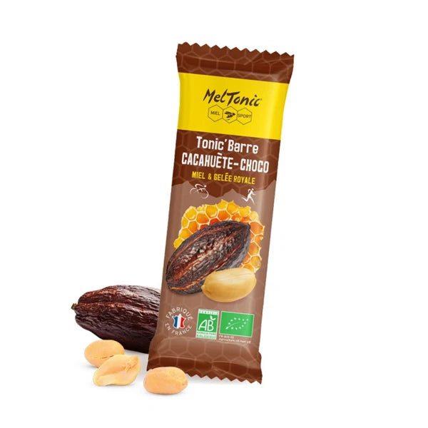 Meltonic Tonic'Barre - Barre Énergétique BIO (22g) - Cacahuète & Choco