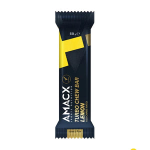 Amacx Turbo Chew Bar Citron – Barre Énergétique 40g | Nutri-Bay