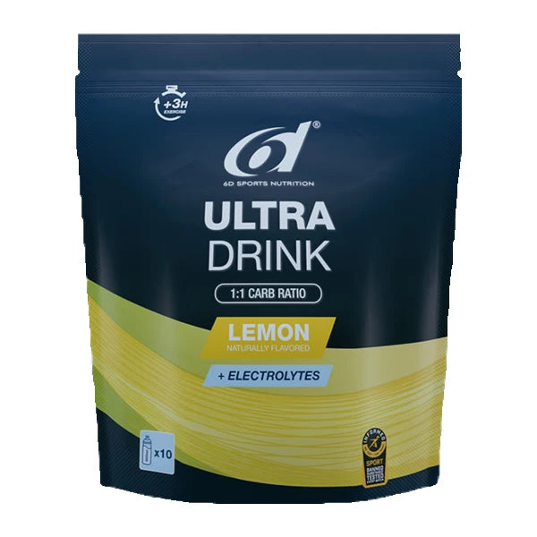 6D Ultra Drink (940g) - Lemon - DDM 27.10.2026