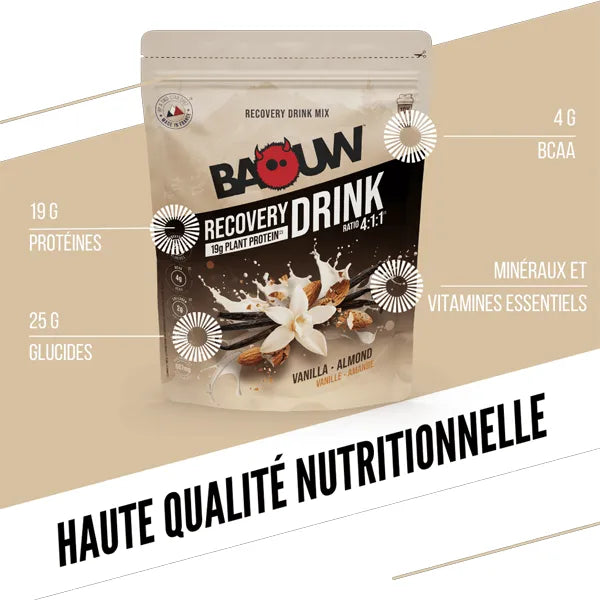 Baouw Boisson de récupération (500g) - Vanille & Amande