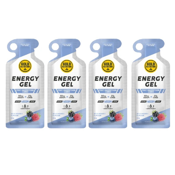 Nutri-bay | GoldNutrition - Gel energetici 3+1 gratuiti - Gusto a scelta