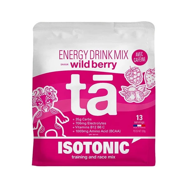 TA Energy Energy Drink Mix (520g) - Fruits Rouges (Caféine)