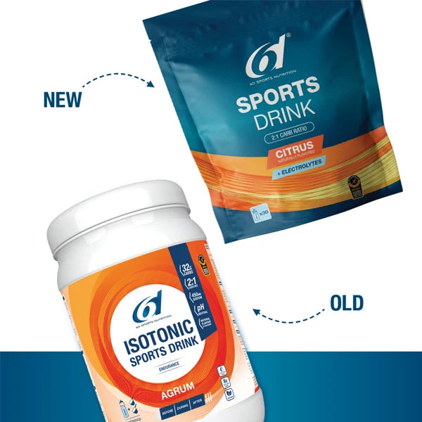 6D Sports Drink (1kg) - Citrus