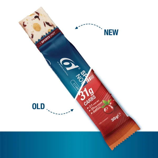 6D Sports Nougat (35g) - Cranberry