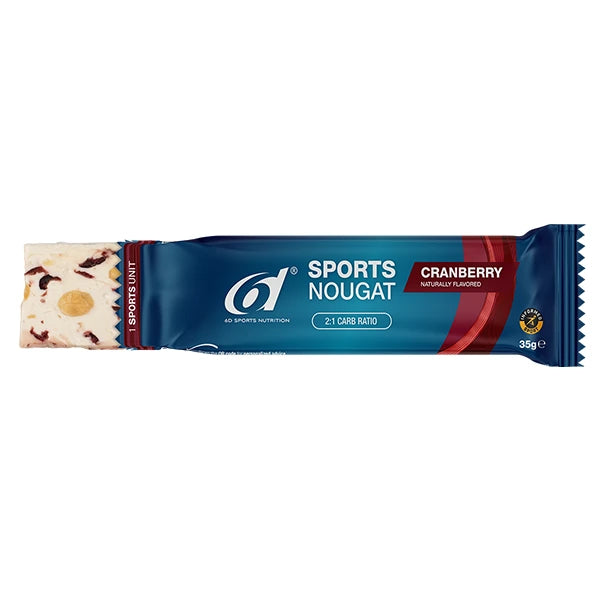 6D Sports Nougat (35g) - Cranberry