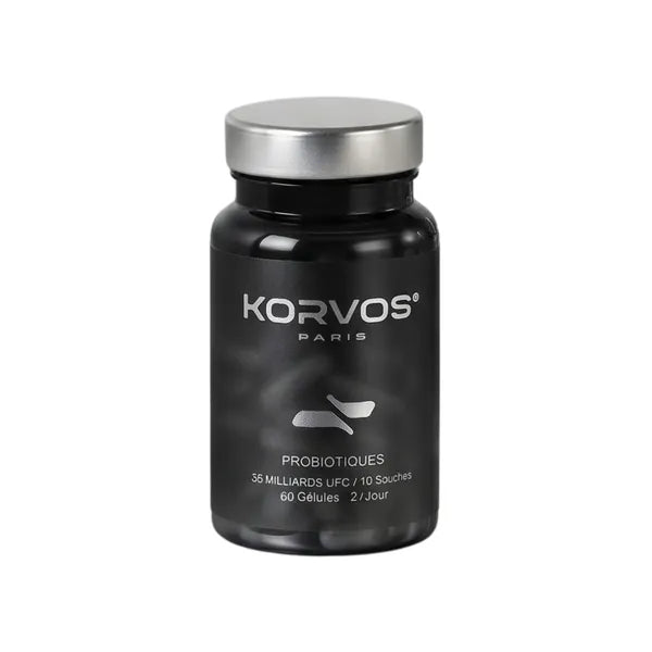 Nutri-Bay | KORVOS - Probiotiques (60 gélules) - Cure 1 à 3 mois