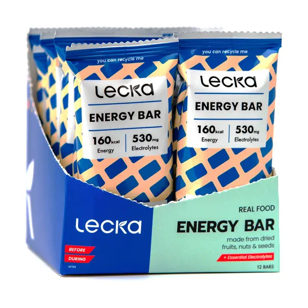 Lecka Energy Bar Box (12x40g) - Goût au choix