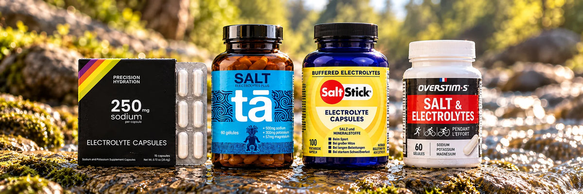 Capsules d'électrolytes pour sportifs
