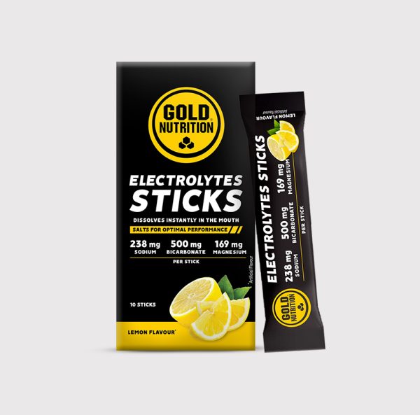 GoldNutrition Electrolytes Sticks (10x3g) - Lemon