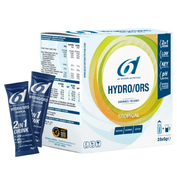 Nutribaai | 6D - HYDRO/ORS (28x6g) - Tropisch