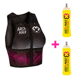 Nutri-Bay | ARCh MAX - Hydration Vest 6L WOMEN + 2 Hydraflasks 500ml - Pink