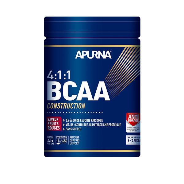 Apurna BCAA 4:1:1 (400g) - Fruits Rouges