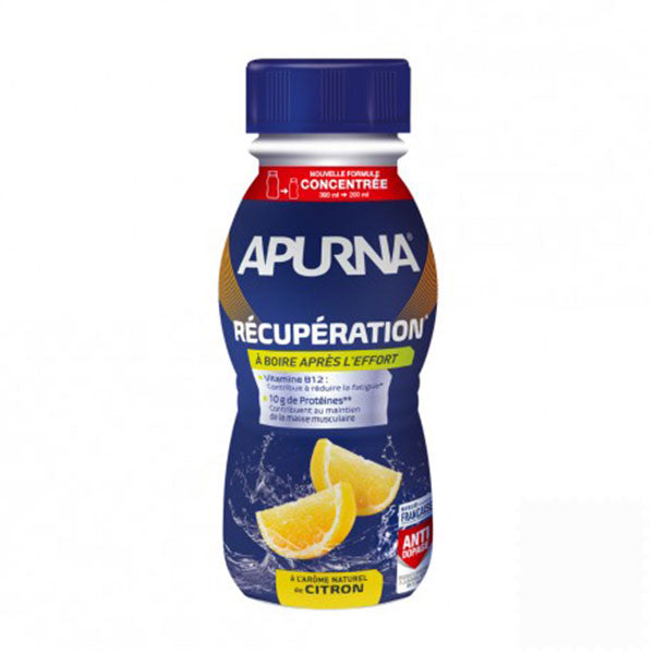Apurna Boisson de Récupération Unidose (200ml) - Citron