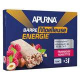 Nutri-Bay - Apurna Barre Énergie Moelleuse (40g) - Framboise Noisettes - box
