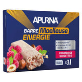 Nutri-Bay - Apurna Soft Energy Bar (40g) - Frambozenhazelnoot - doos