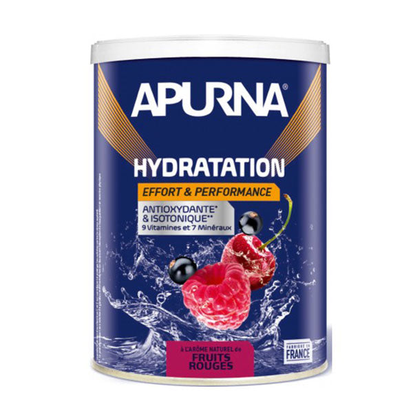 Apurna Boisson Hydratation Antioxydante & Isotonique (500g) - Fruits Rouges