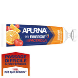 Nutri-Bay Apurna Gel Energie Passage Difficile Acérola (35g) - Orange