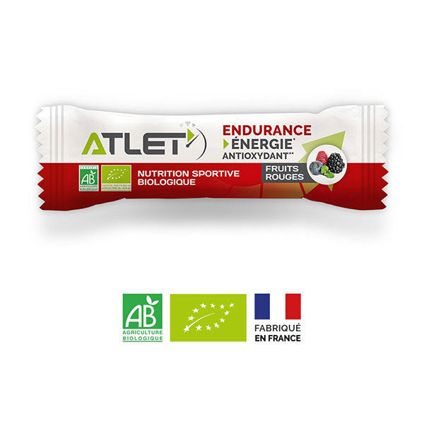 Nutri-Bucht | ATLET - Bio-Energieriegel (25 g) - Rote Früchte
