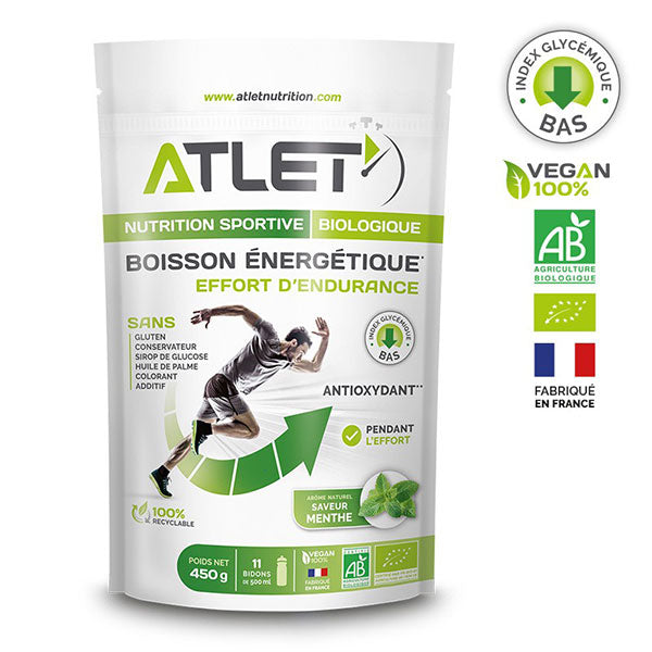 Nutri-bay | ATLET - Organic Energy Drink (450g) - Mint