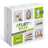 Baía Nutri | ATLET - Discovery Box: 7 produtos + garrafa grátis + voucher de desconto