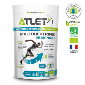 Nutri-bay | ATLET - Maltodextrine de Manioc BIO (450g) - Neutre