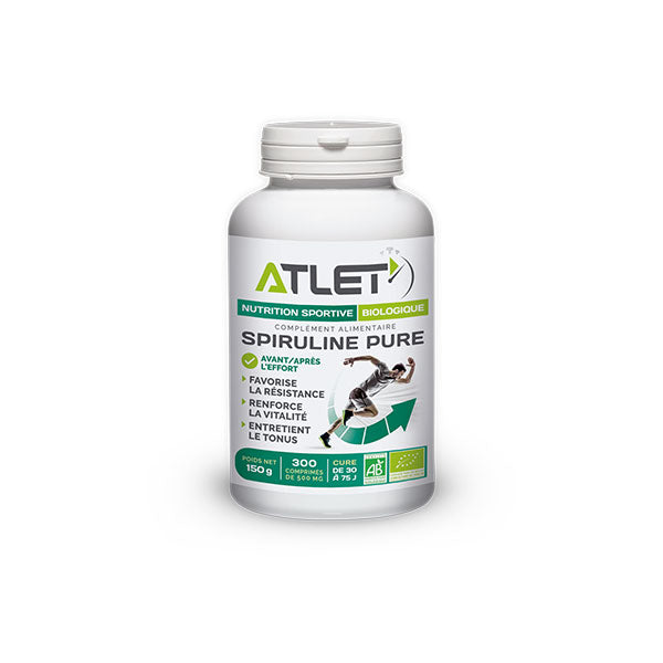 Nutri-Bay ATLET - Spirulina orgânica (comprimidos 300 de 500mg)