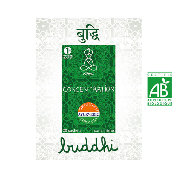 Nutri-Bay | ATMA - Buddhi - Chá de Concentração (20 saquinhos de chá)