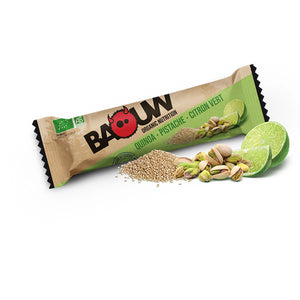 Nutri baia | Barretta energetica BAOUW Quinoa-Pistacchio-Lime bio
