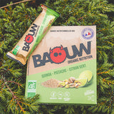 Nutri-bay | BAOUW Barre Énergétique BIO Quinoa-Pistache-Citron Vert