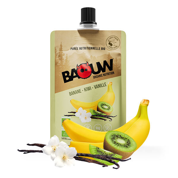Nutri bay | BAOUW Organic Energy Puree (90g) - Banana-Kiwi-Vanilla
